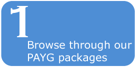 Pay As You Go Websites, Cheap PAYG Web Design